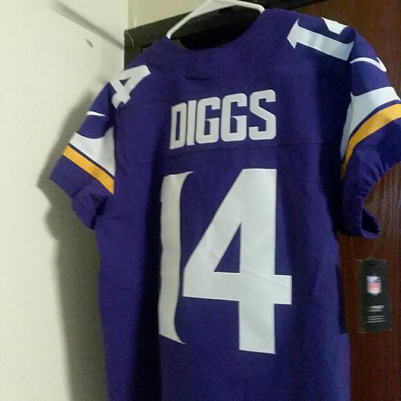 Nike Stephan Diggs Minnesota Vikings onfield jerse